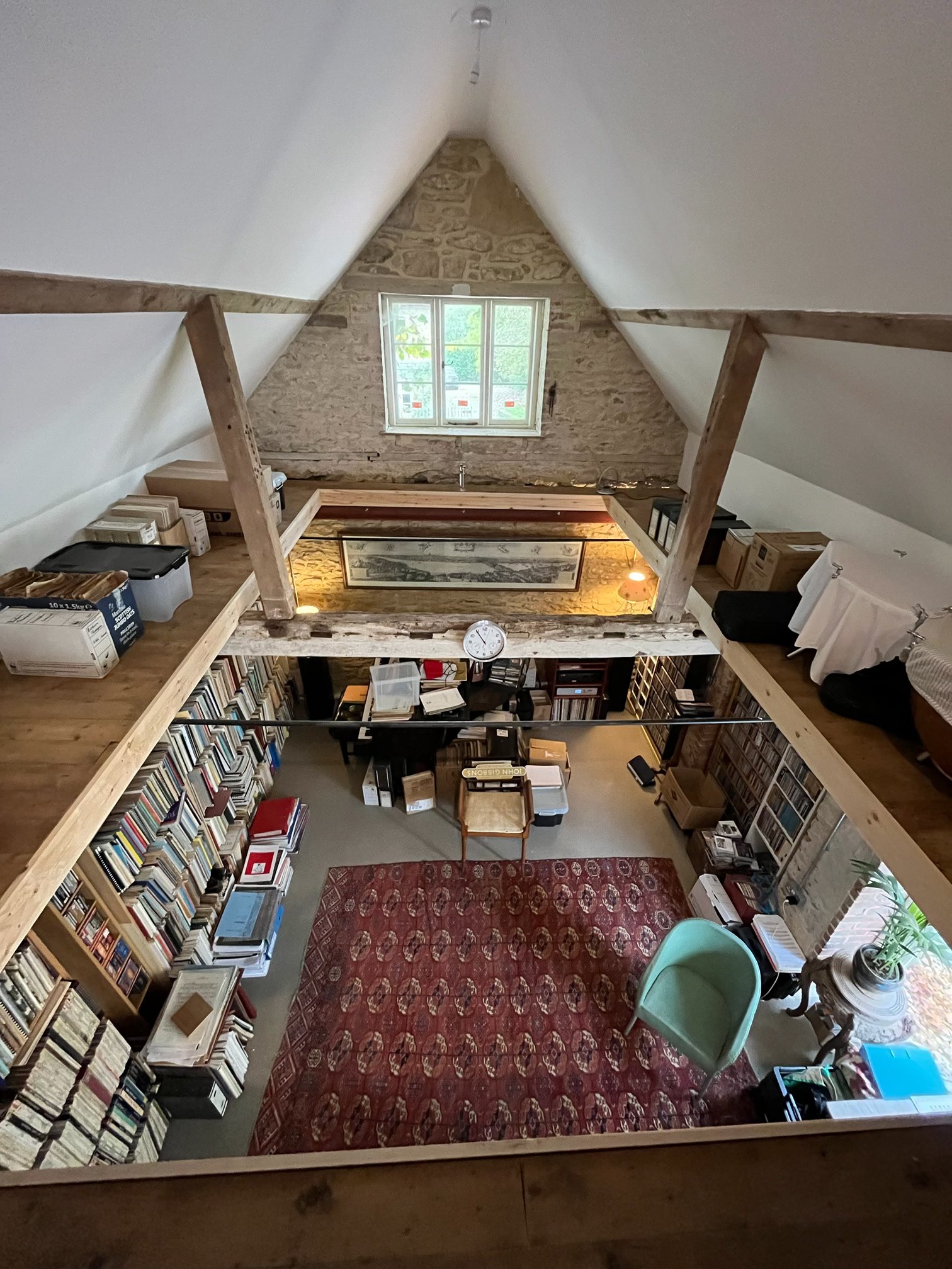 Period Loft Library Conversion — Oxfordshire