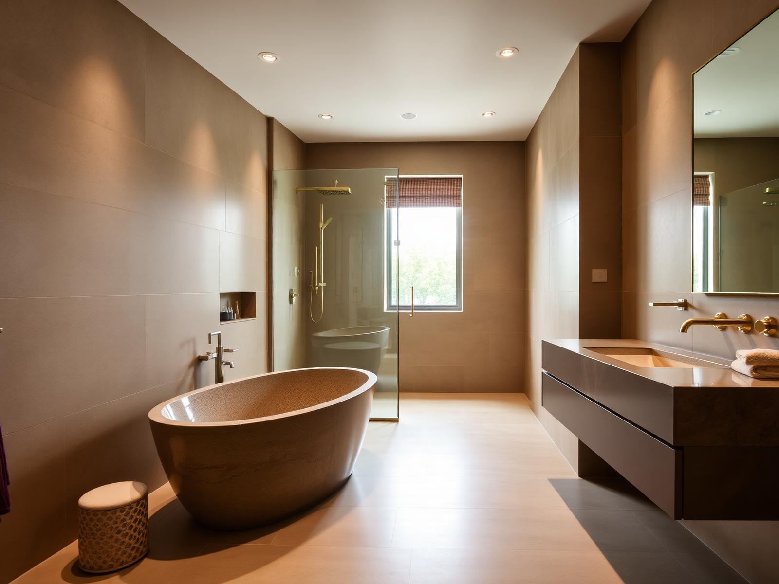 Stone Spa Bathroom — Witney
