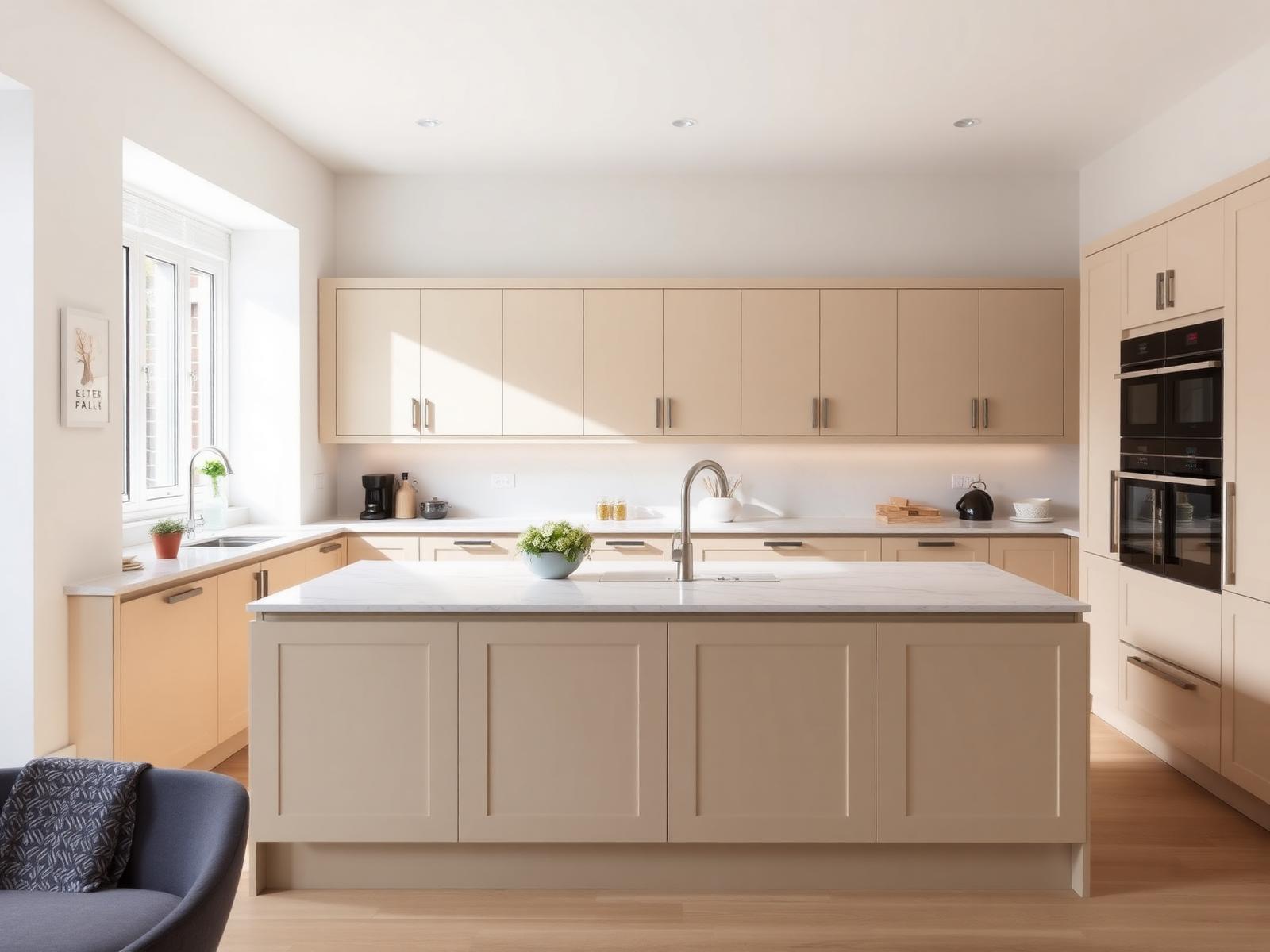 Cream Shaker Kitchen — Oxford
